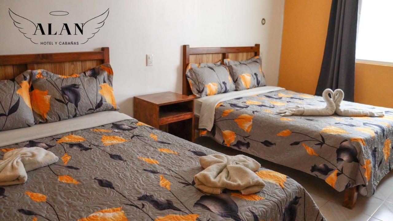 צ'יגנהופאן Hotel Y Cabanas Alan מראה חיצוני תמונה